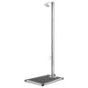 Garden Shower with Grey Base 220 cm Stainless Steel Colour grey Size 80 x 62 x 5 cm Quantity in Package 1 