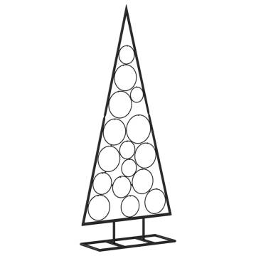 Metal Christmas Tree for Decoration - Black 125 cm | HipoMarket