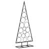 Metal Christmas Tree for Decoration - Black 125 cm | HipoMarket