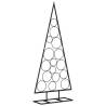 Metal Christmas Tree for Decoration - Black 125 cm | HipoMarket