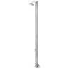 Garden Shower with Grey Base - 220 cm Stainless Steel