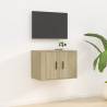 Wall Mounted TV Cabinet Sonoma Oak 57x34.5x40 cm Colour sonoma oak Quantity in Package 1 Height 40 cm Width 57 cm 