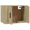 Wall Mounted TV Cabinet Sonoma Oak - 57x34.5x40 cm