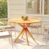 Garden Table 110x110x75 cm Solid Wood Acacia Size 110 x 110 x 75 cm Quantity in Package 1 Shape round 