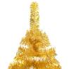 Artificial Pre-lit Gold Christmas Tree 120 cm - Hipomarket