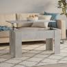 Coffee Table Concrete Grey 101x49x52 cm Engineered Wood Colour concrete grey Quantity in Package 1 