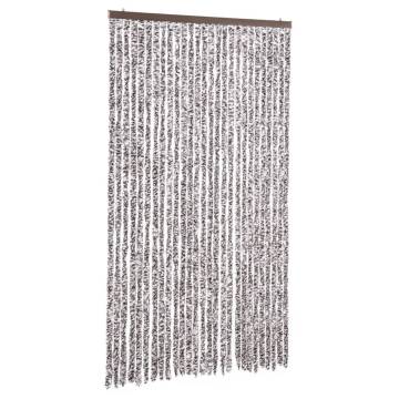 Insect Curtain Brown and Beige 118x220 cm - High Quality Chenille