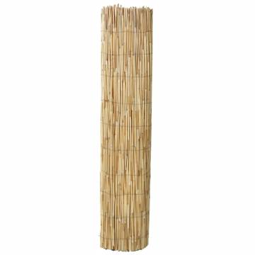 Garden Reed Fence 125x1000 cm | Natural & Versatile