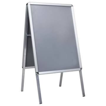 A1 Customer Stopper Poster Stand Aluminium - Durable & Portable