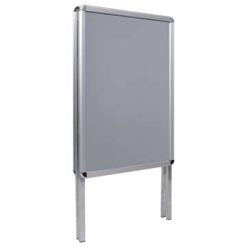 A1 Customer Stopper Poster Stand Aluminium - Durable & Portable