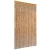 Insect Door Curtain Bamboo 100x200 cm Colour brown Size 100 x 200 cm 