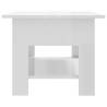 High Gloss White Coffee Table - Modern Design | Hipomarket