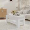 High Gloss White Coffee Table - Modern Design | Hipomarket