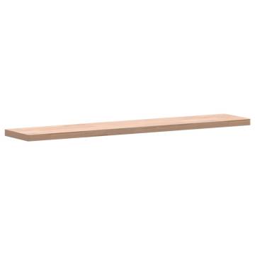 Solid Beech Wall Shelf 100x20x2.5 cm - Stylish Storage