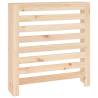 Radiator Cover 79.5x19x84 cm Solid Wood Pine - Stylish & Practical