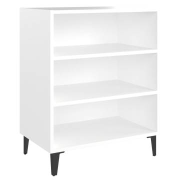 Stylish White Sideboard - 57x35x70 cm Engineered Wood