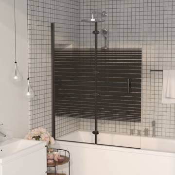 Folding Shower Enclosure ESG 100x140 cm - Stylish & Safe