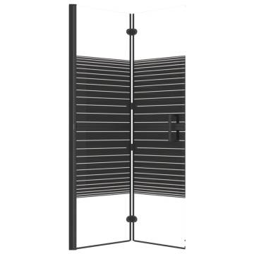 Folding Shower Enclosure ESG 100x140 cm - Stylish & Safe