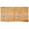 Table Top Live Edge 100x60 cm - Solid Mango Wood | HipoMarket