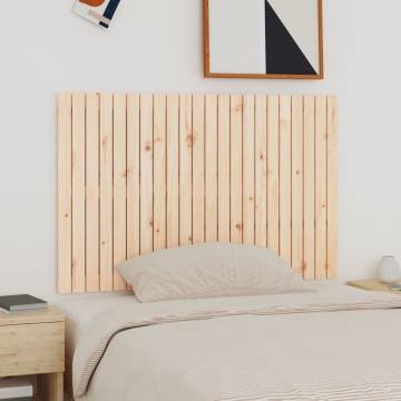 Elegant Solid Pine Wall Headboard 140x3x90 cm - HipoMarket