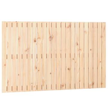 Elegant Solid Pine Wall Headboard 140x3x90 cm - HipoMarket