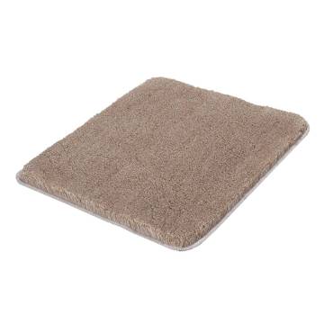 Kleine Wolke Bath Rug Relax 55x65 cm - Soft & Non-Slip Taupe