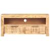 Elegant Solid Mango Wood TV Cabinet | 90x30x40 cm