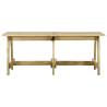 Sturdy Garden Table - 220x74x75 cm Impregnated Pinewood