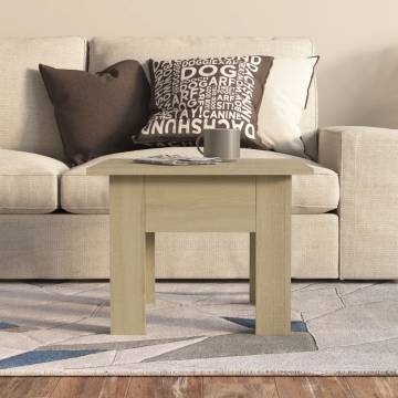 Coffee Table Sonoma Oak | Stylish Engineered Wood Design