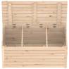 Garden Box 101x50.5x46.5 cm - Solid Pine Storage Solution