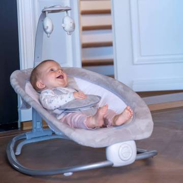 Bo Jungle B-Rocker Baby Bouncer Moby Beige - Comfort & Fun