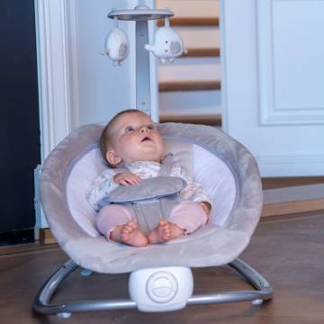 Bo Jungle B-Rocker Baby Bouncer Moby Beige - Comfort & Fun