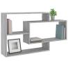 Wall Shelf Grey Sonoma - Engineered Wood | HipoMarket UK