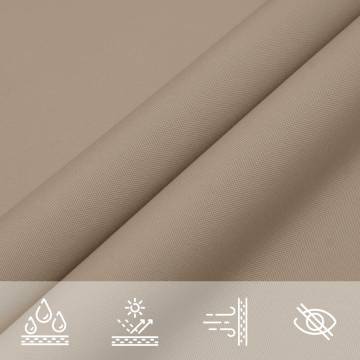 Sunshade Sail Oxford Fabric 3x6m - Taupe | HiPoMarket