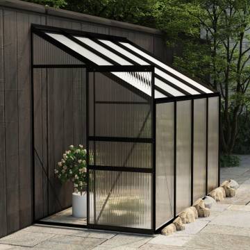 Buy Anthracite Aluminium Greenhouse - Spacious & Durable