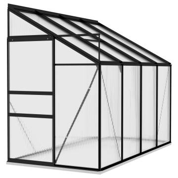 Buy Anthracite Aluminium Greenhouse - Spacious & Durable