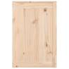 Laundry Box 88.5x44x66 cm - Solid Wood Pine Storage Solution