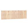 Elegant Solid Wood Pine Wall Headboard - 185x3x60 cm