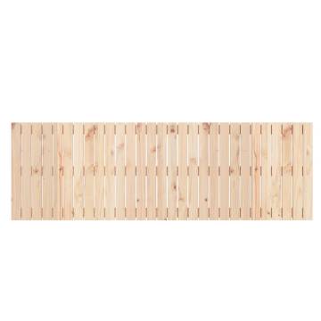 Elegant Solid Wood Pine Wall Headboard - 185x3x60 cm