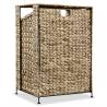 Laundry Basket 44x34x64 cm - Water Hyacinth - HipoMarket