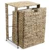 Laundry Basket 44x34x64 cm - Water Hyacinth - HipoMarket