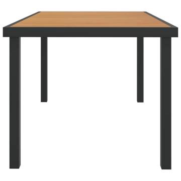 Garden Table Brown 140x90x74 cm - Stylish and Durable