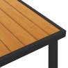 Garden Table Brown 140x90x74 cm - Stylish and Durable