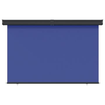 Stylish Blue Balcony Side Awning - 145x250 cm Privacy Shield