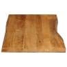 Live Edge Solid Wood Mango Table Top - 120x60cm | HipoMarket