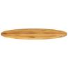 Oval Solid Wood Mango Table Top - 110x50 cm | HipoMarket