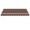 Manual Retractable Awning Brown 300x250 cm | Hipomarket