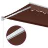 Manual Retractable Awning Brown 300x250 cm | Hipomarket