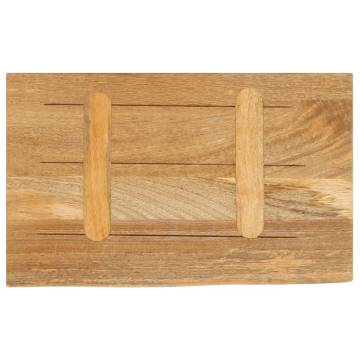 Live Edge Solid Wood Table Top - 50x20x3.8 cm | HipoMarket