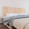 Wall Headboard 204x3x60 cm Solid Wood Pine Colour natural Size 204 x 60 cm Quantity in Package 1 